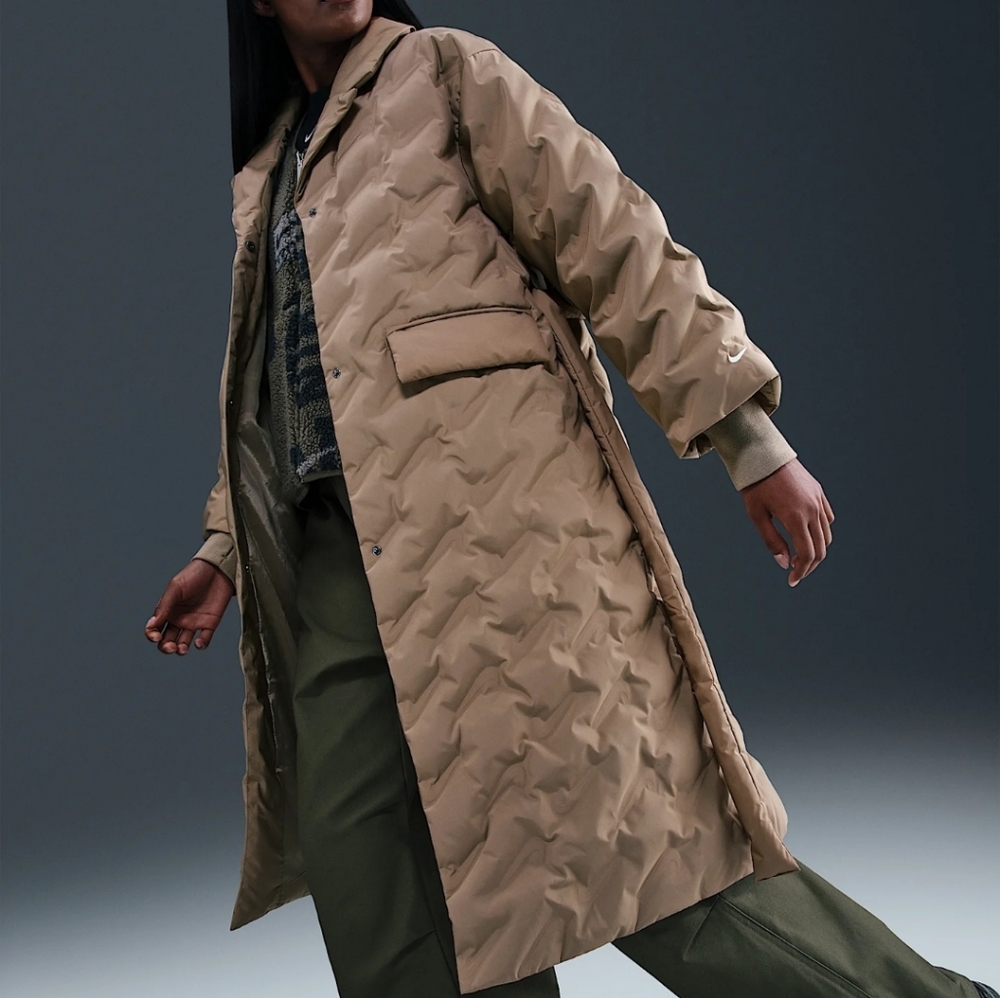 Women's Therma-FIT Oversized Down Trench Coat